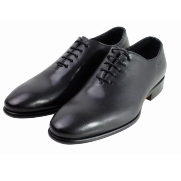 Franck Black Oxford Mens Leather Shoes main image 6